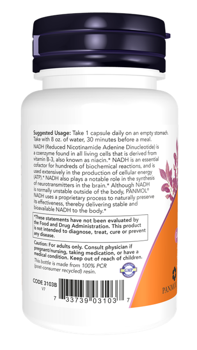 NADH 10 mg wih D-Ribose