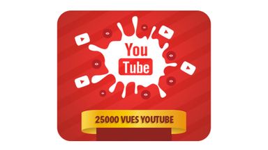 25.000 Vues Youtube (25K)