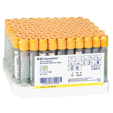 Vacutainer Gold or Red/Gray