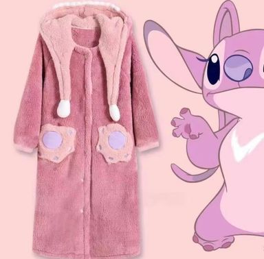 Stitch pink Robe 