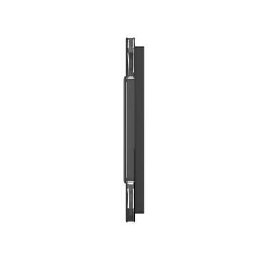 Panneau double 3 commandes Noir