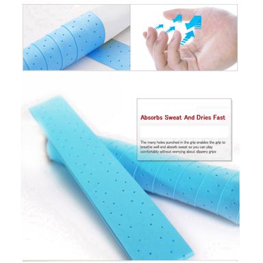 Kimony KGT102 Hi-Soft EX Perforated Badminton Grip Tape (1 Wrap)