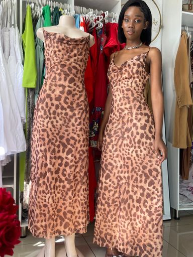 Leopard print maxi 