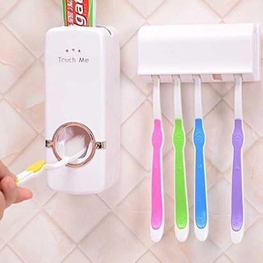 WALL PRESS TOOTHPASTE DISPENSER 