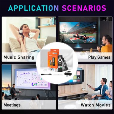 TV stick lemfo Dq10 8k Android TV 2/32GB NETFLIX DISNEY PRIME