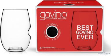 GOVINO COPA RED WINE 16 OZ 4 PACK