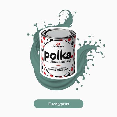 Polka.Paint - Eucalyptus (aloe green)