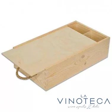 CAJA DE FIBRAN DOBLE CON TAPA SIN LOGO