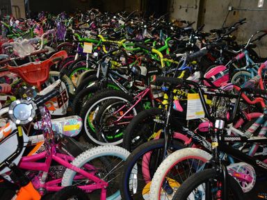 Kids and Adult Bicycle Load