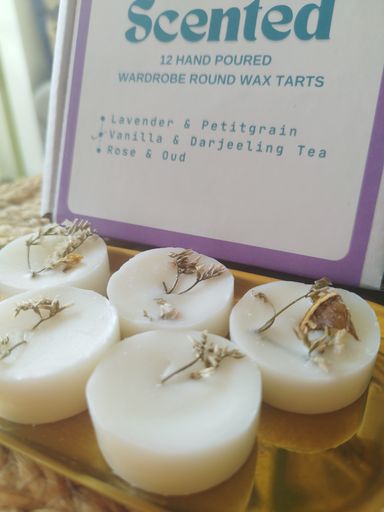 12 Round Scented Wax Tarts