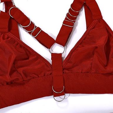 Sexy HHX Lingerie Set for Women || Sexy Strappy Quality Lingerie Set with Chain 