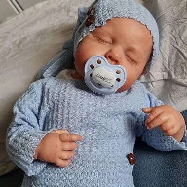 49cm Ultra-Realistic Reborn Doll - Handcrafted Lifelike Vinyl with Accessories 