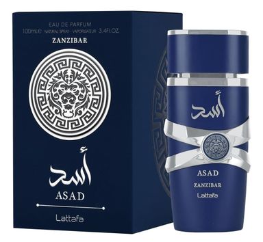 ASAD ZANZIBAR LATTAFA, Eau de Parfum, Pour Homme et Femme, 100ml