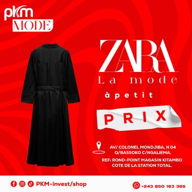 pépites zara robe noire