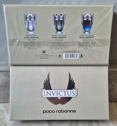 Paco Rabanne Invictus 3 piece gift set