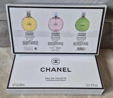 Chanel EDT 3 piece gift set