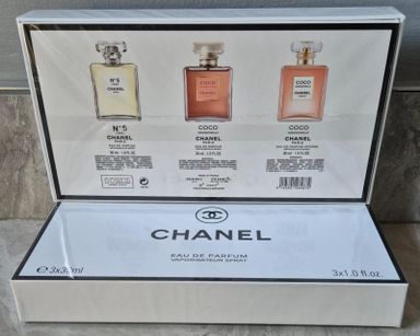 Chanel EDP SET 2 3 piece gift set
