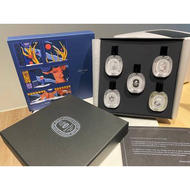 Diptyque Blue Set Gift Box 5x10ml Perfume (WPB)