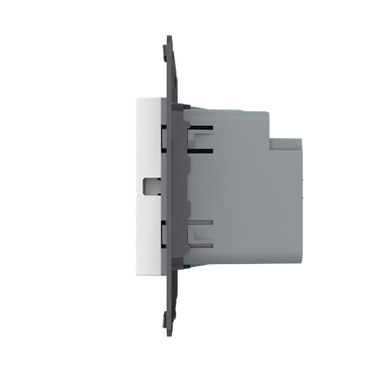 Mécanisme simple 36W USB A+B gris