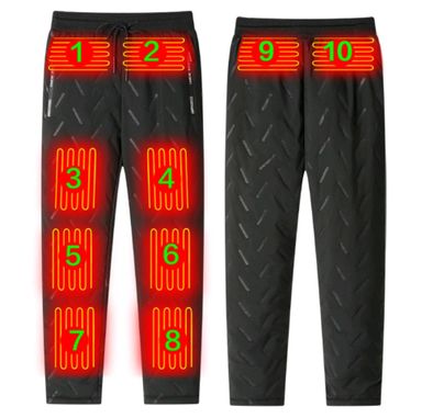 Pantalon Thermique Chauffant à 10 Zones