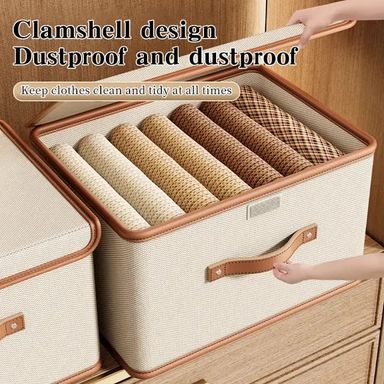 Upgraded Large Capacity Oxford Farbric Wardrobe Organizer 