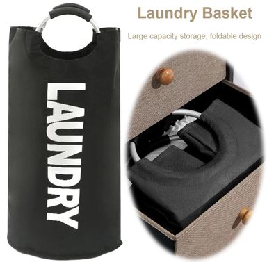 Foldable large capacity laundry basket 