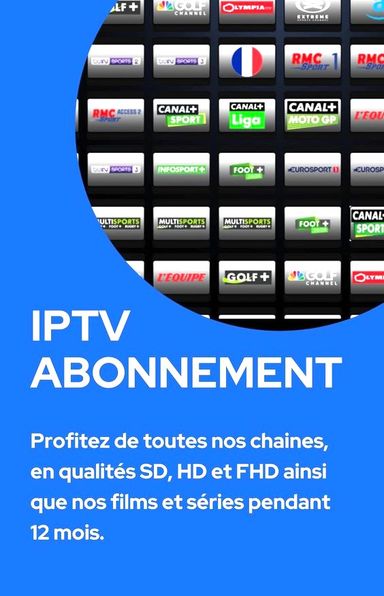 Chaînes télé, Un serveur IPTV fiable et sans problème. 24h test offert +22899192051