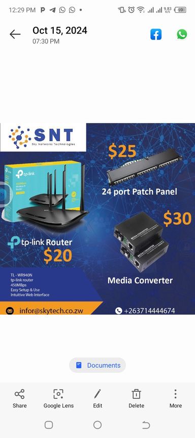 Single Mode Media Converters