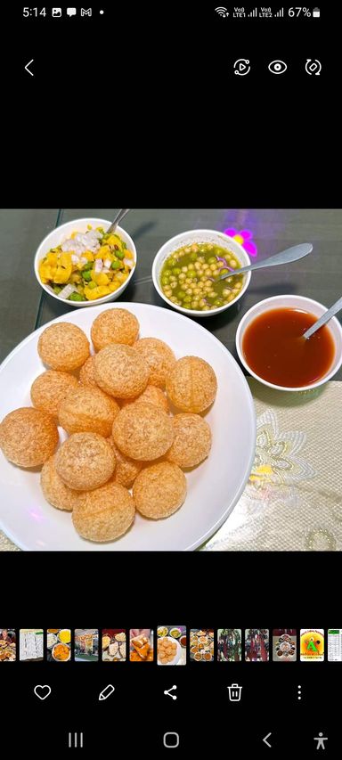 Pani puri 1 set