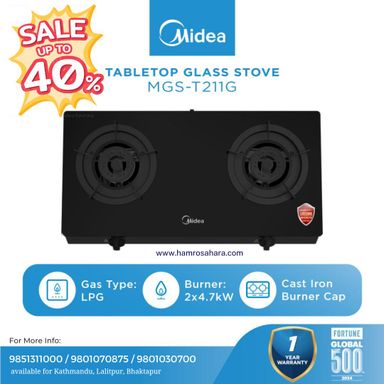 Midea 2-burner Gas Stoves