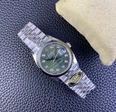 Super Clone Datejust 36 Diamon Palm Dial