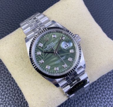 Super Clone Datejust 36 Diamon Palm Dial