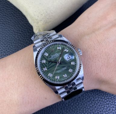 Super Clone Datejust 36 Diamon Palm Dial