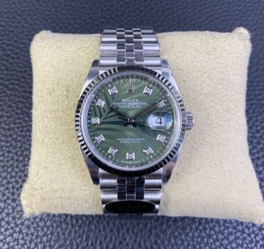 Super Clone Datejust 36 Diamon Palm Dial