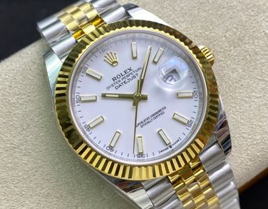 Super Clone Datejust 41 126333 Steel and Yellow Gold Rolesor