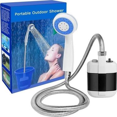 Portable shower pump