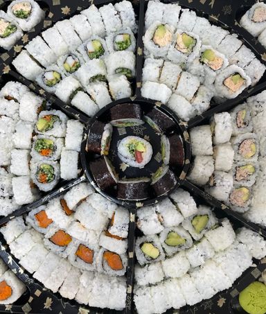 Large Fish & Vegetable Platter