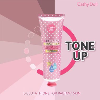 CATHY DOLL L-Glutathione Magic Cream Whitening Sunscreen SPF50 