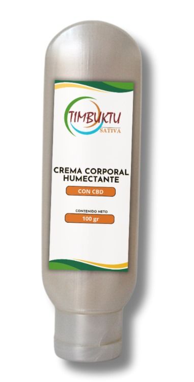 Crema corporal con CBD