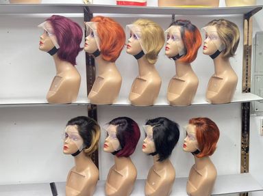 Pixie Human hair Wig