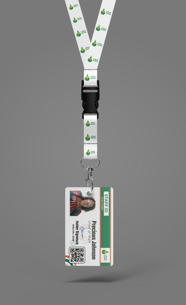 Customised ID card + Lenyard & Cover