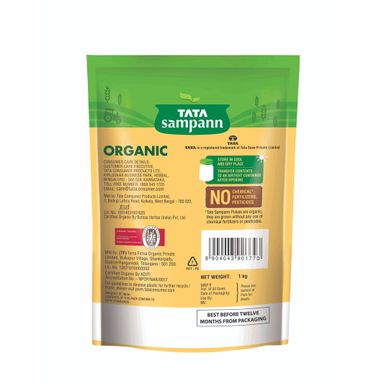 Tata Sampann Organic Toor /Arhar Dal, 1 kg