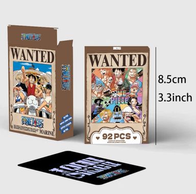 Cartes de Collection One Piece avec Stickers