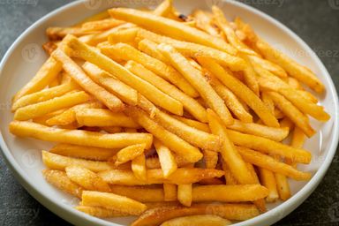 Assiette de frites