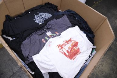 Irregulars Unmanifested Pallets of Assorted Licensed T Shirts for Men, Women & Children 