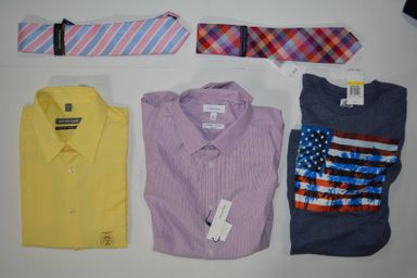 HE Department Store Shelf-Pull Men's Casual Wear Lots