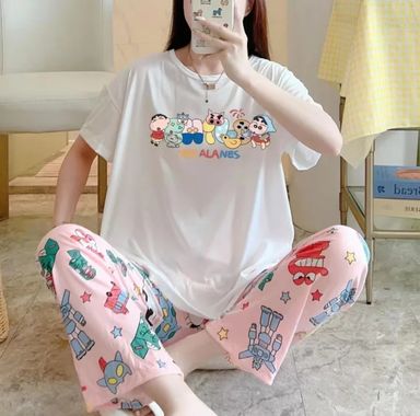 Anime cotton pajama set 