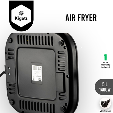 5L Digital Air Fryer with Visible Window