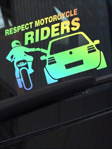 Sticker Respect Motorcycle Riders