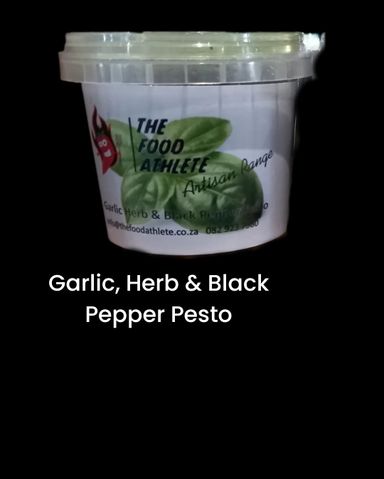 Garlic Herb and Black Pepper Pesto  100ml